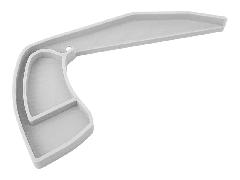 Заглушка для светодиодного профиля LEDUA АЛ-121 левая (9786)