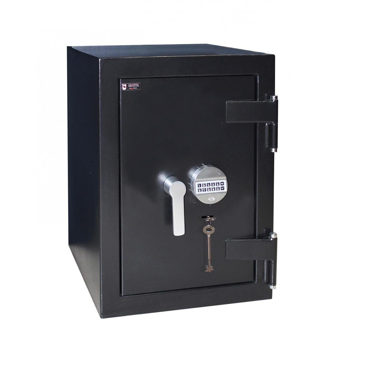Сейф вогнезламостійкий Griffon CLE II.68.K.E Black (25763522)