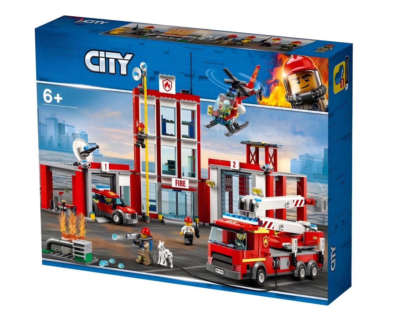 Конструктор City Пожежна станція 908 деталей (2E10604) - фото 10 Конструктор City Пожежна станція 908 деталей (2E10604) - фото 10