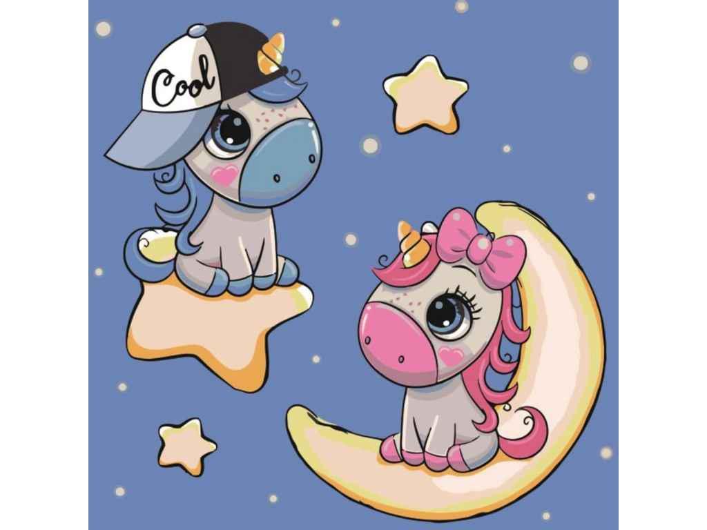 Картина по номерам Strateg Ночная прогулка 30х30 см (ES008)