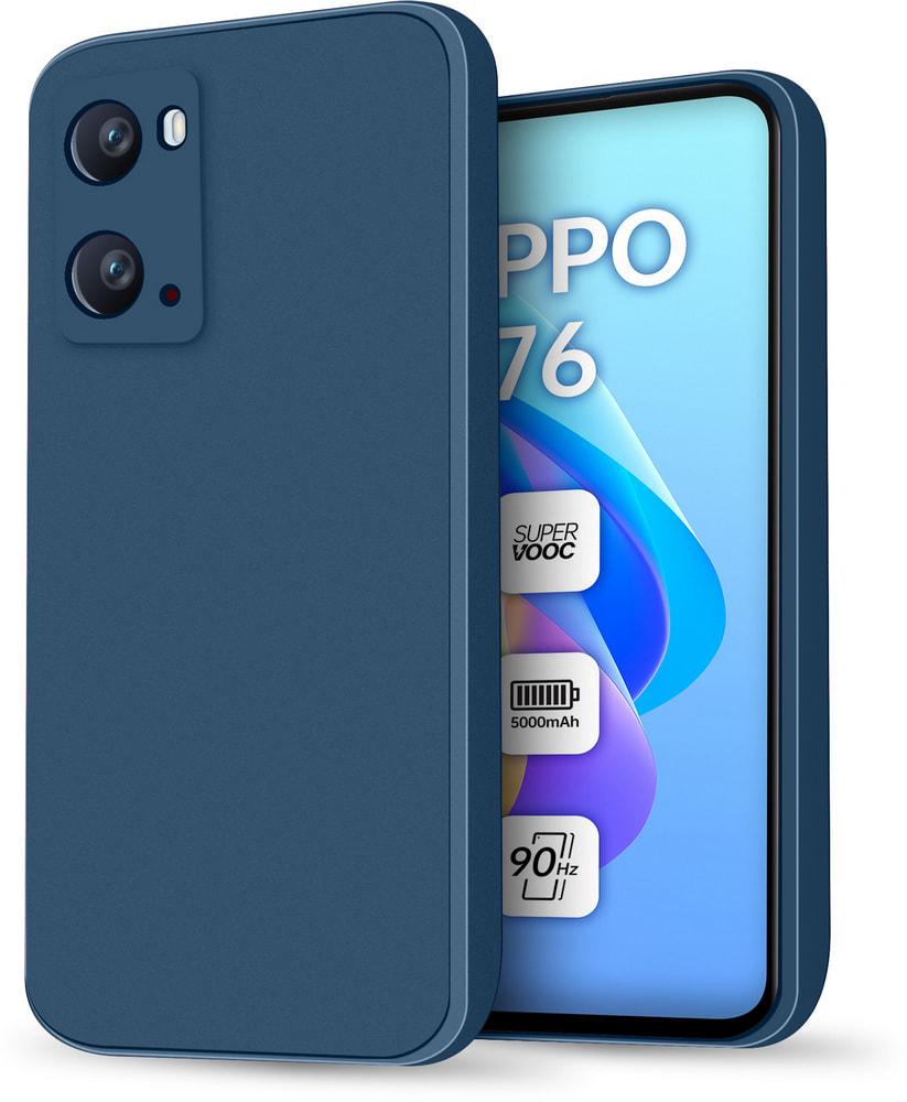 Силиконовый чехол HardCorner для OPPO A76 Blue (29959-28) Силиконовый чехол HardCorner для OPPO A76 Blue (29959-28)