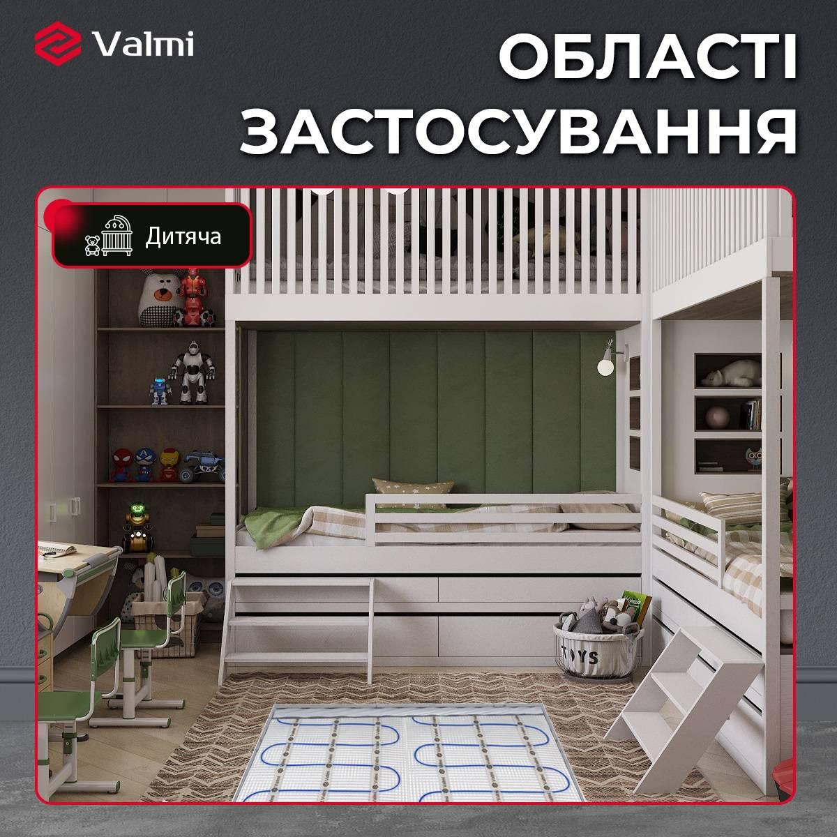 Мат нагревательный Valmi 1,5 м²/300 Вт с механическим терморегулятором RTC70 белым - фото 11