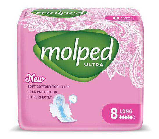 Гигиенические прокладки Molped Ultra Long 8 шт.