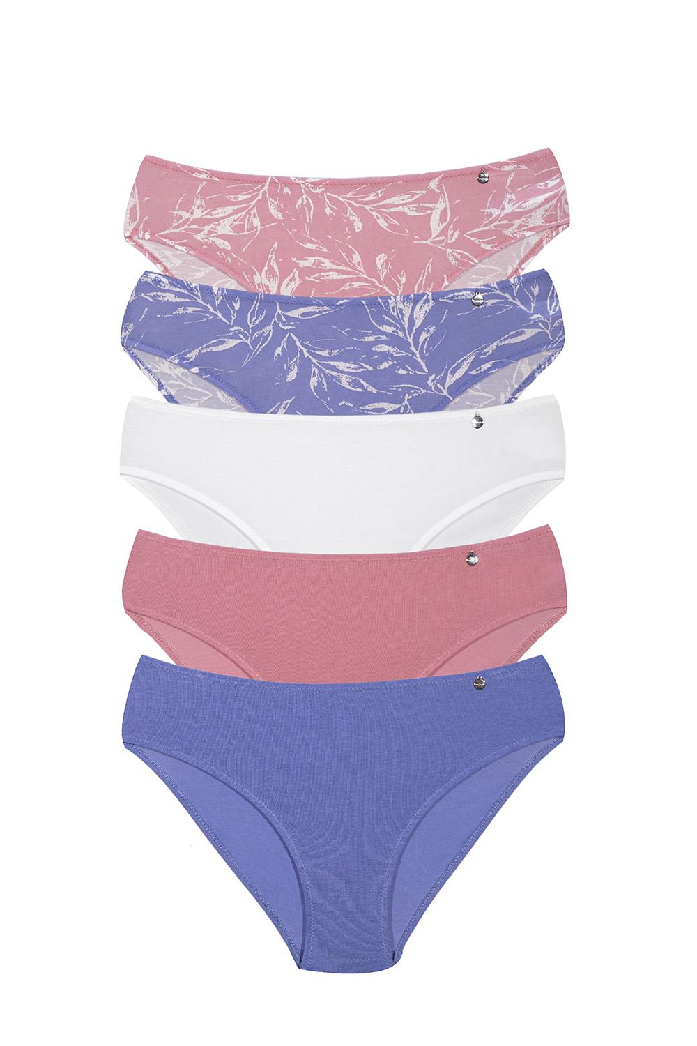 Набор трусиков Kom лист 5 шт. р. 44 Разноцветный (8682919211832)