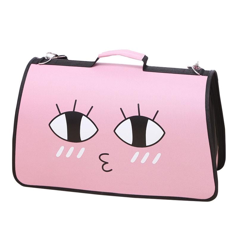 Сумка-переноска Taotaopets 258805 Smiley Pink контейнер 52x21x30 см Сумка-переноска Taotaopets 258805 Smiley Pink контейнер 52x21x30 см