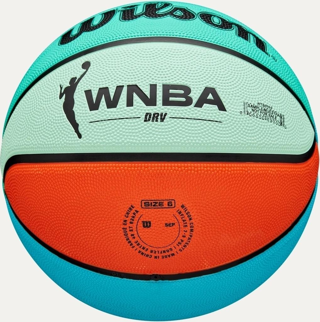 Баскетбольний м'яч Wilson WNBA DRV BRIGHT р. 6 Різнокольоровий (WZ3016801XB6) - фото 7 Баскетбольний м'яч Wilson WNBA DRV BRIGHT р. 6 Різнокольоровий (WZ3016801XB6) - фото 7