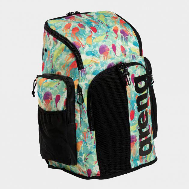 Рюкзак Arena SPIKY III 45 ALLOVER Unisex ‎53х34х6 см Черный/Розовый/Голубой (3468337081210)