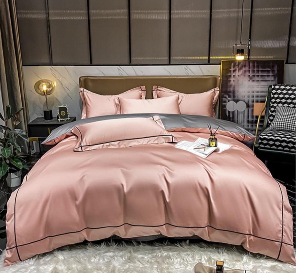 Комплект постільної білизни Charmeuse Home Simple 200х230 см/50х70 см (0018) - фото 1 Комплект постільної білизни Charmeuse Home Simple 200х230 см/50х70 см (0018) - фото 1