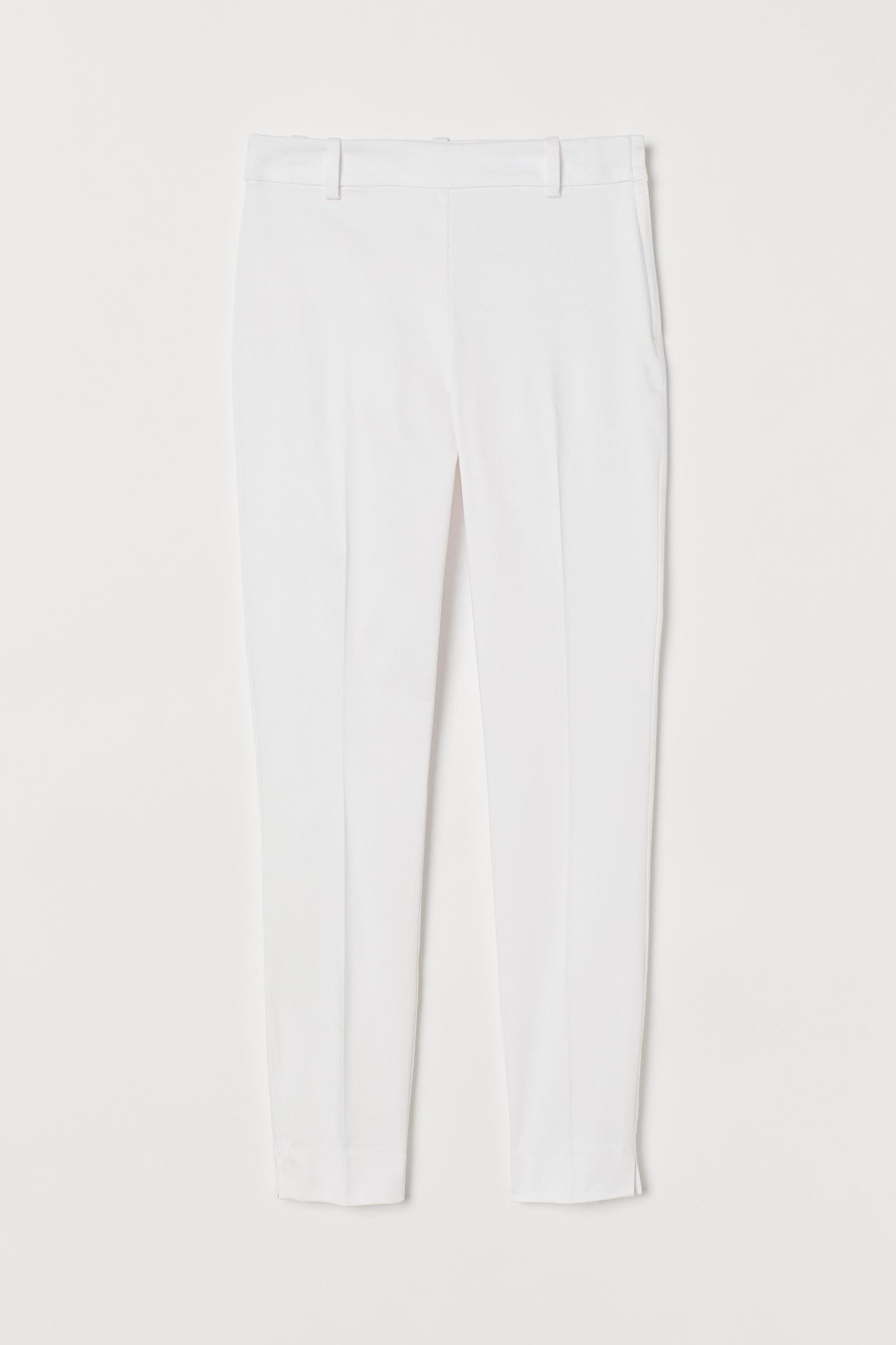 Брюки H&M р. 40 Белый (3047663461)