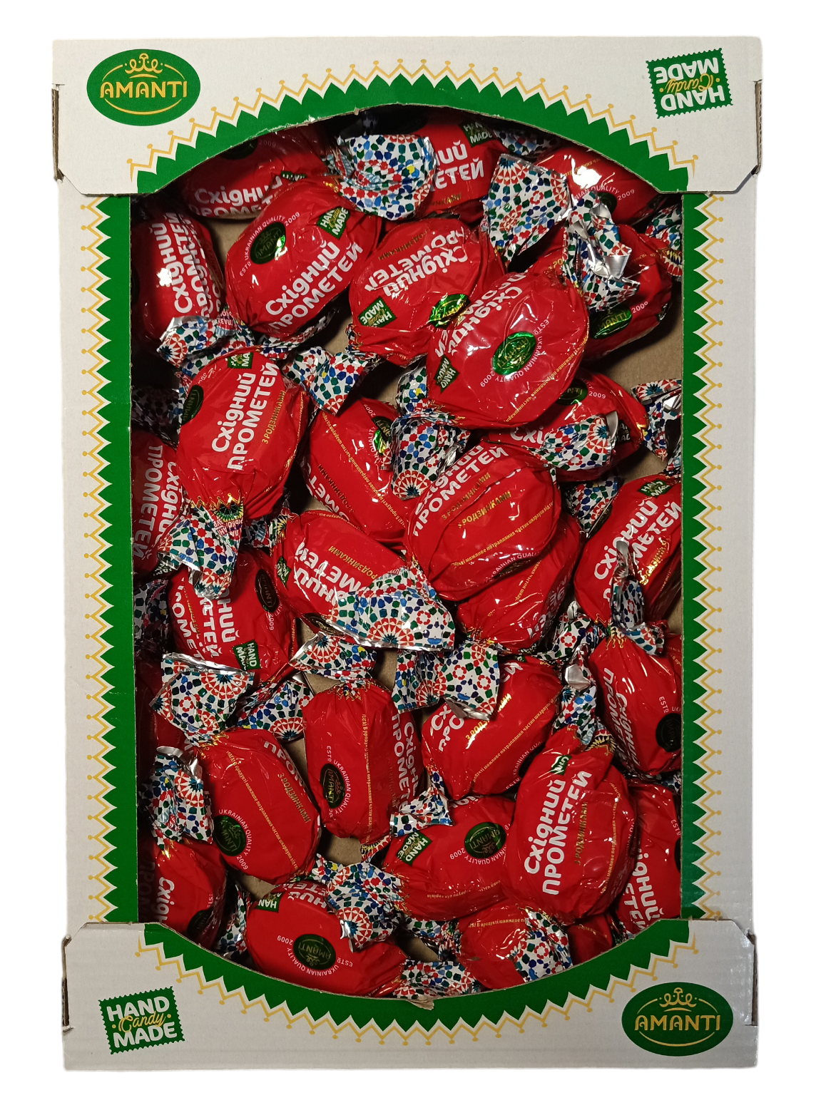 Цукерки Amanti Східний Прометей з родзинками 1 кг (55183)