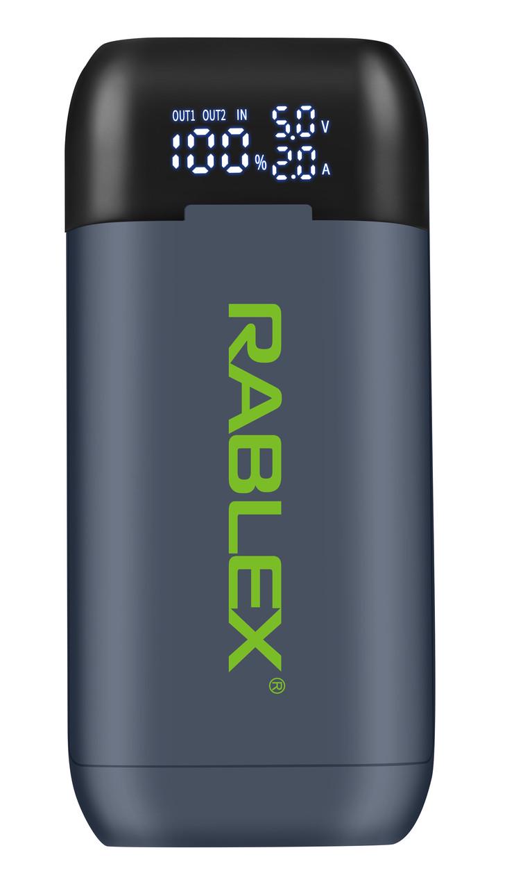 Зарядное устройство портативное RABLEX RB410 с функцией Power Bank 2 А (18650) - фото 2