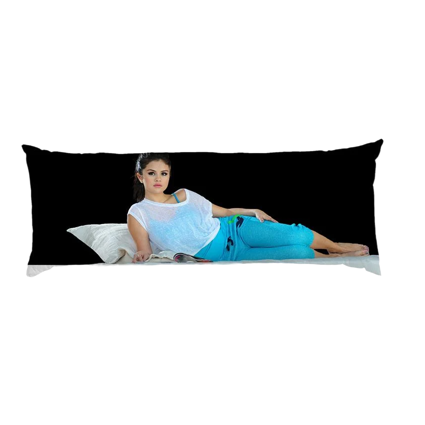 Подушка дакімакура Selena Gomez Аctress габардин 120х40 см (113860-1)