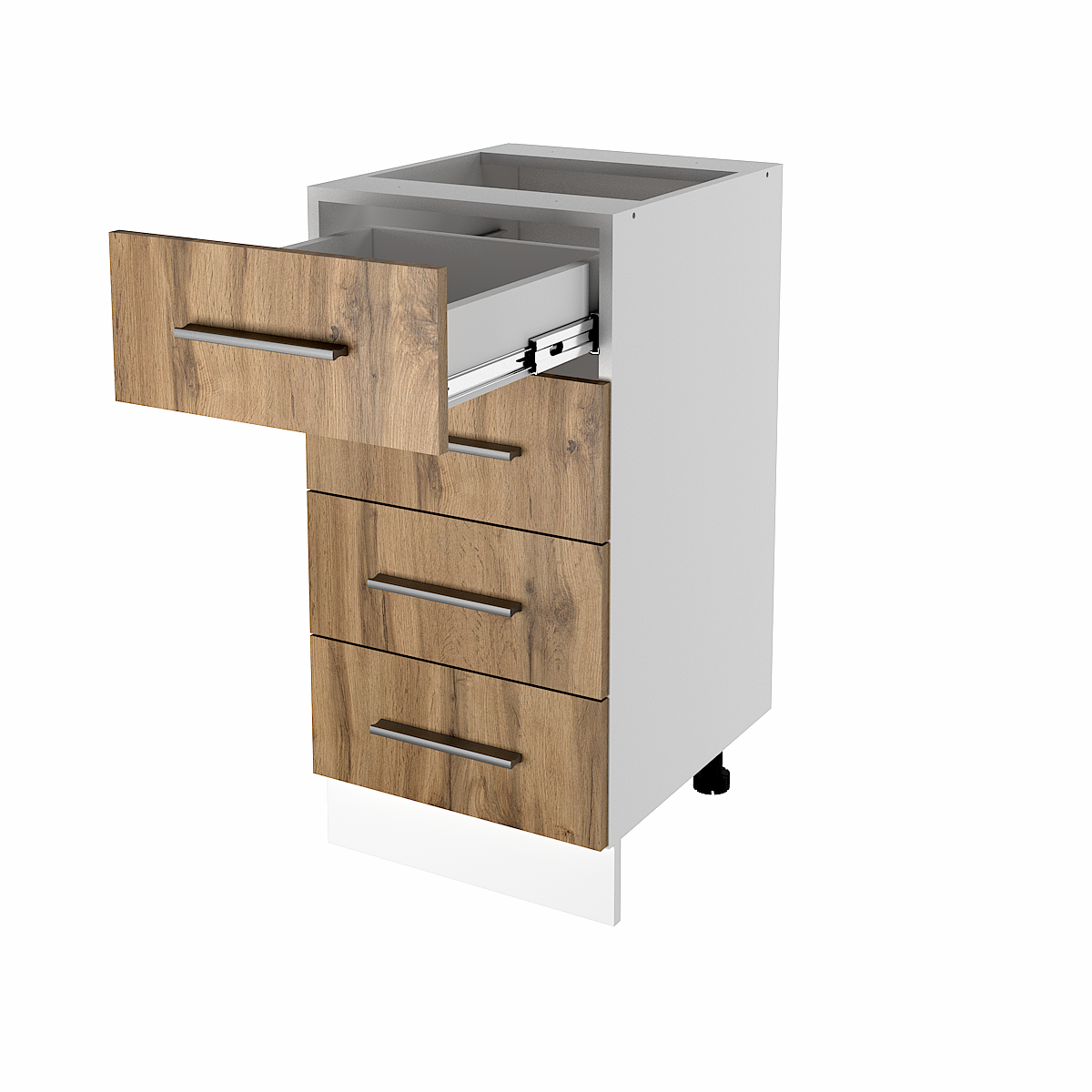 Тумба кухонна Н-3 на 4 шухляди 400 мм - фото 2 Тумба кухонна Н-3 на 4 шухляди 400 мм - фото 2