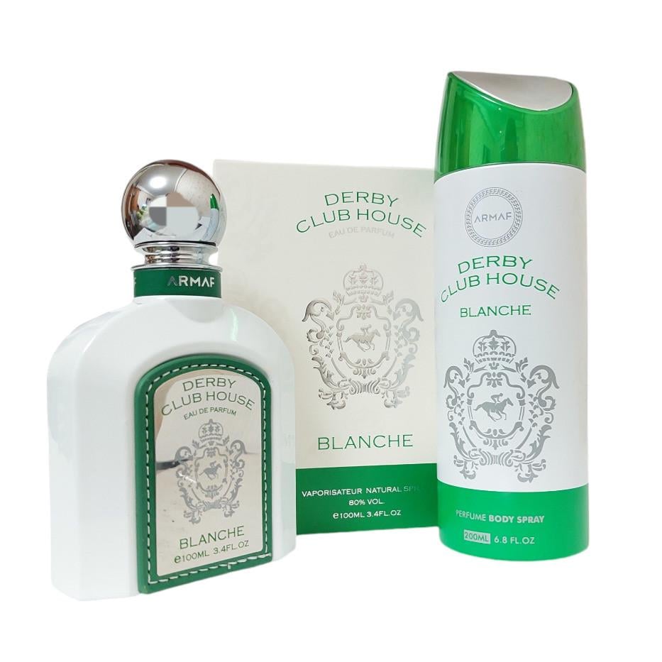 Туалетная вода мужская 100 мл Derby Club House Blanche Armaf/дезодорант 200 мл