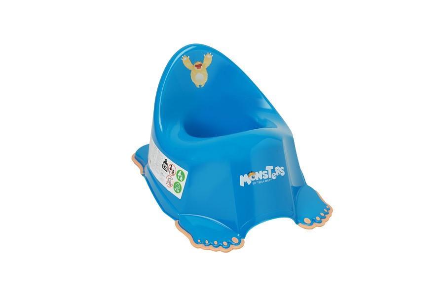 Горшок Tega Baby PO-026-126 Монстрики с противоскользящей резиной и музыкой Голубой (5902963004772)