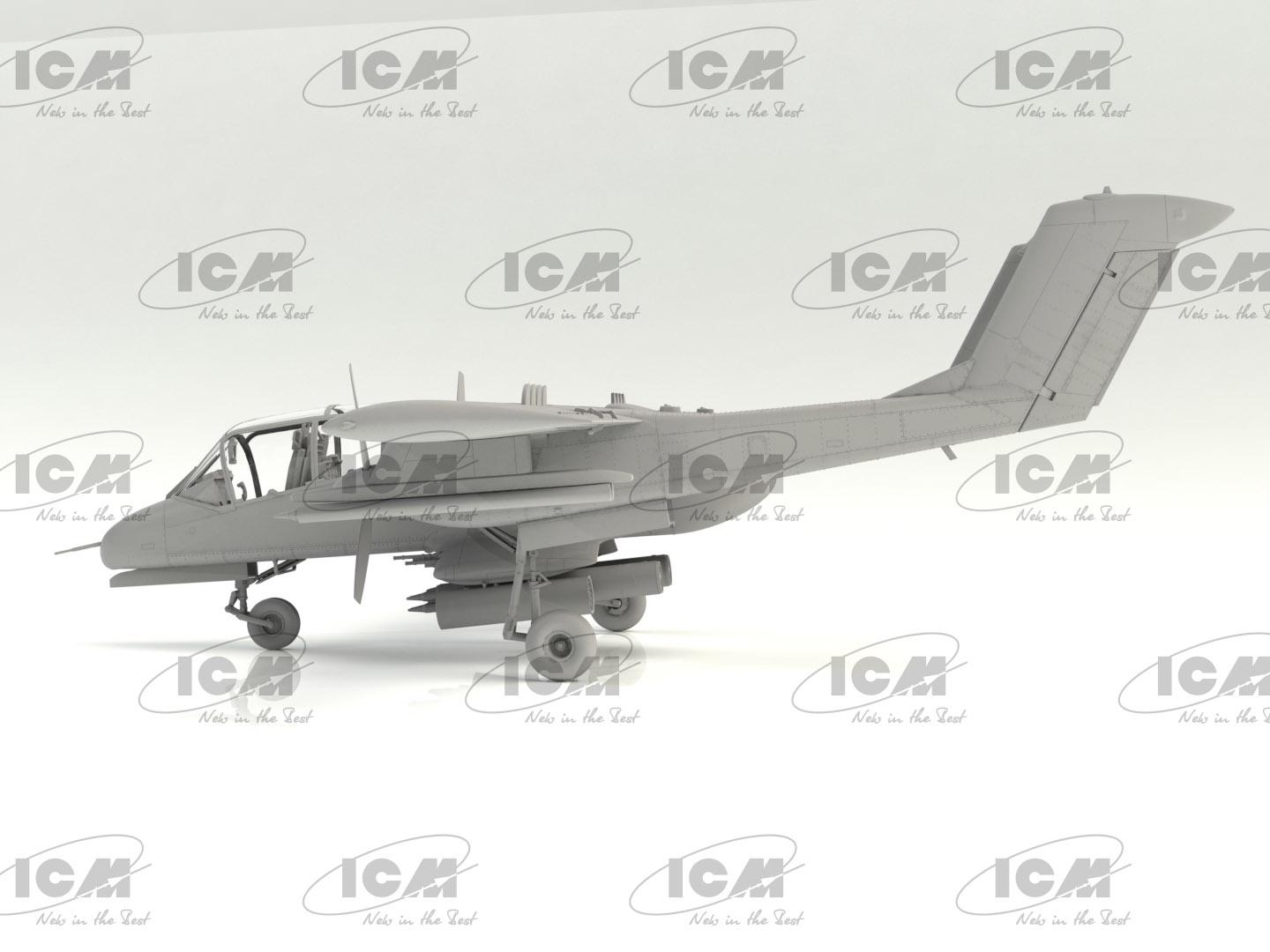 Сборная модель ICM Bronco OV-10A ВМС США (48304) - фото 16