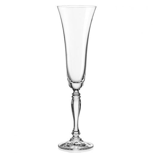 Набір келихів для шампанського Bohemia Victoria 40727/180 180 мл 6 шт.