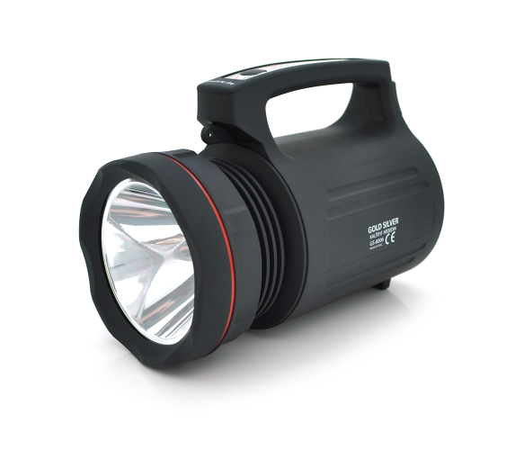 Фонарь поисковый Voltronic Gold Silver GS-8006 300 лм 8000 mAh IP40 Черный (626172)