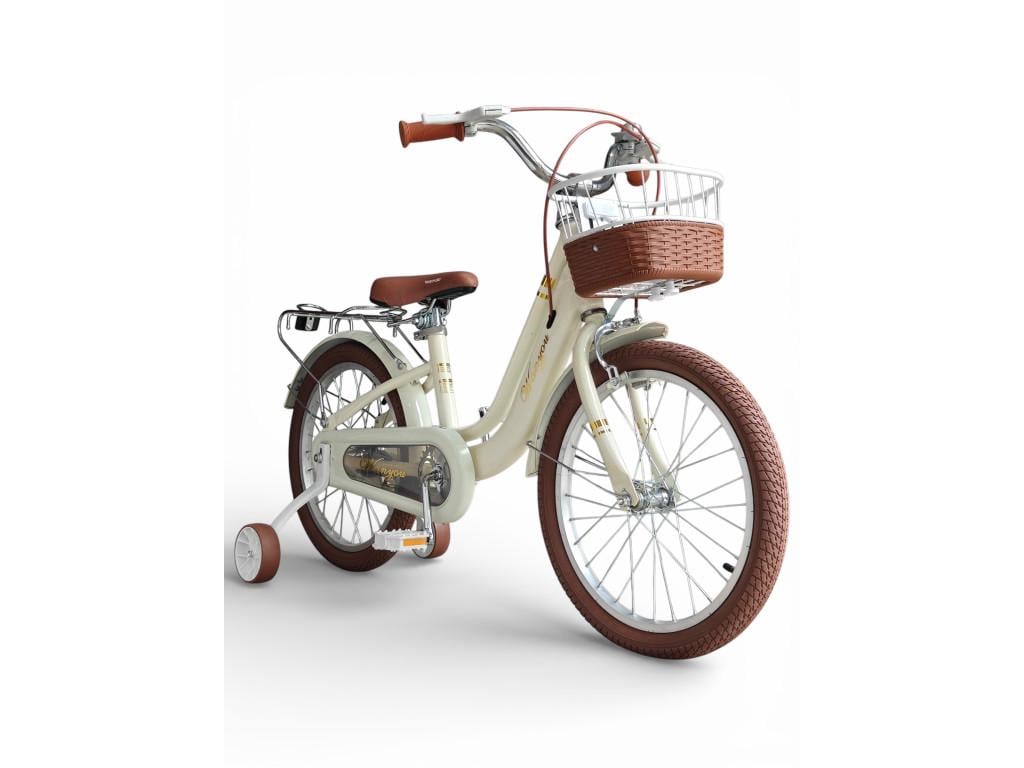 Велосипед детский Retro Wanyou VNN-16 двухколесный от 4 лет Бежевый (VNN-16r-s)