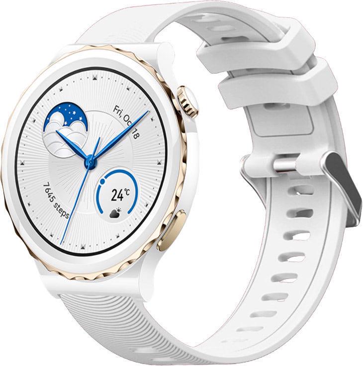 Ремешок Bend для Huawei Watch GT3 Pro 43 мм White (38066-29) Ремешок Bend для Huawei Watch GT3 Pro 43 мм White (38066-29)