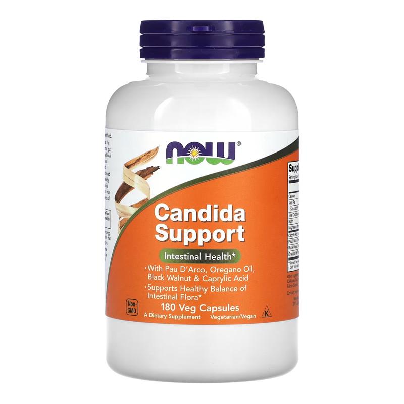 Комплекс для здоровья кишечника NOW Candida Support 180 капс. (07938-01) Комплекс для здоровья кишечника NOW Candida Support 180 капс. (07938-01)