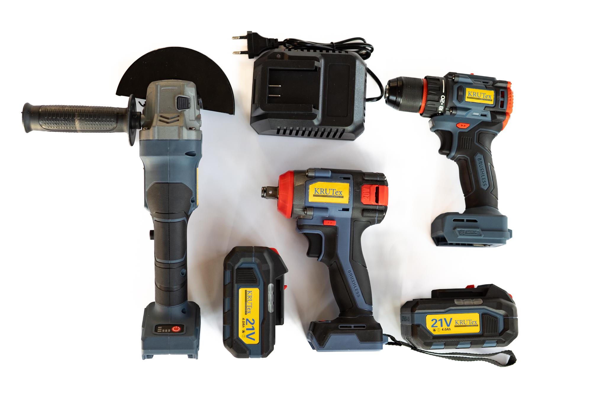 Набір електроінструментів акумуляторний 3в1 (4838586704052)