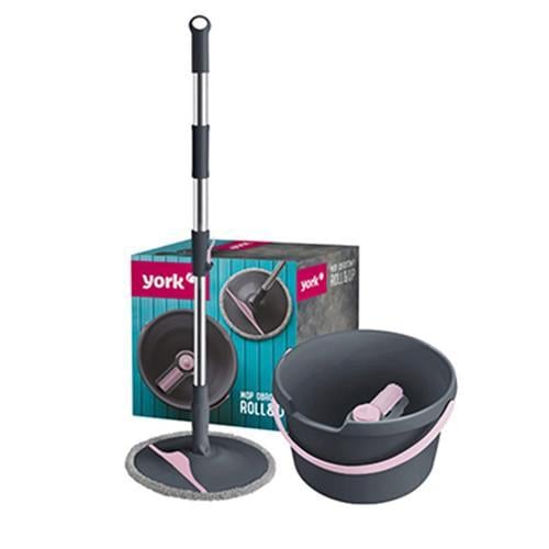 Набір для прибирання York роторна швабра та відро з віджимом ROLL&UP Набір для прибирання York роторна швабра та відро з віджимом ROLL&UP