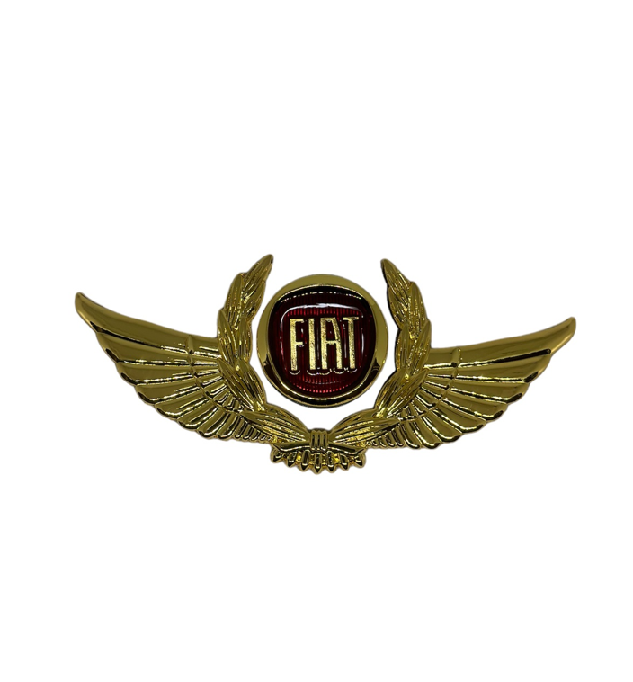 Наклейка автомобильная декоративная для Fiat Золотистый (KG-9666) Наклейка автомобильная декоративная для Fiat Золотистый (KG-9666)