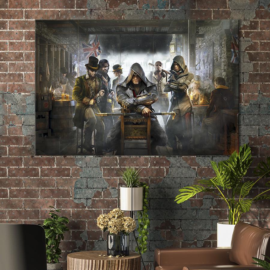 Картина на холсте Assassin's Creed: Syndicate 75x50 см (1433-1)