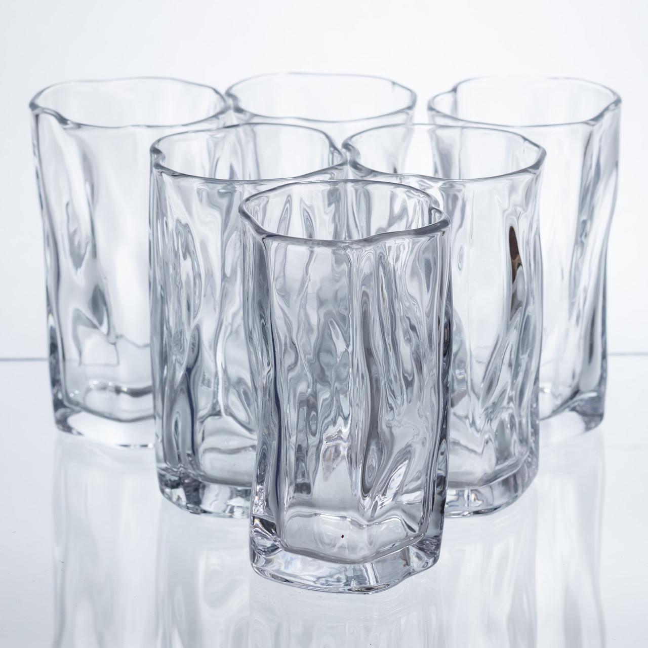 Набор стаканов для напитков Crinkle Glass 6 шт. по 270 мл (HP-17-62)