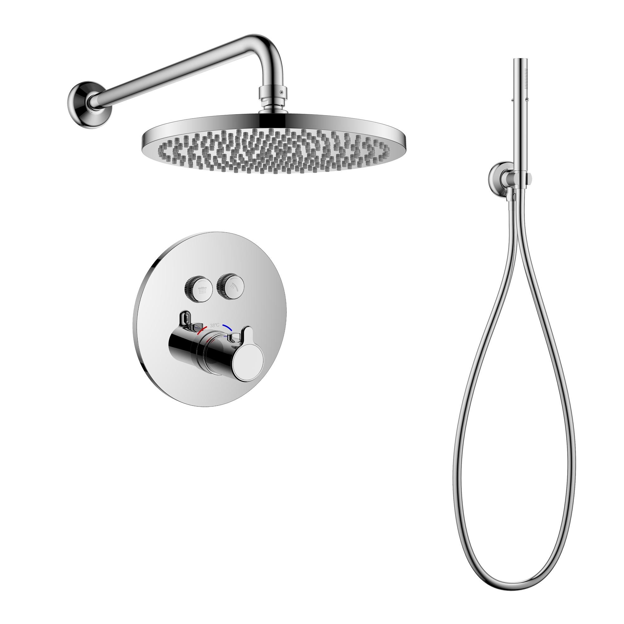 Душевая система скрытого типа Imprese SMART CLICK ZMK101901213 Хром (132265)