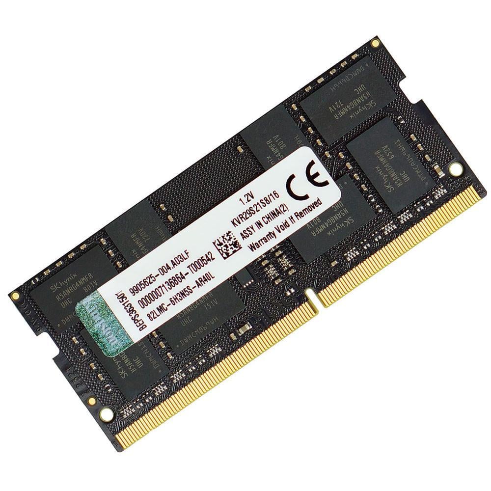 Оперативная память для ноутбука DDR4-2933 16GB PC4-23400 KVR29S21S6/16 Оперативная память для ноутбука DDR4-2933 16GB PC4-23400 KVR29S21S6/16