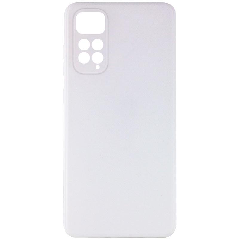 Противоударный силиконовый чехол Candy Full Camera для Xiaomi Redmi Note 11 (Global) / Note 11S Белый