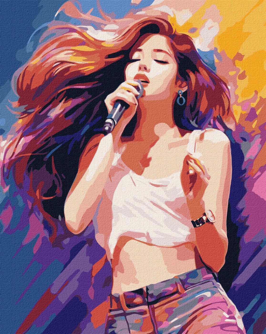 Картина по номерам Идейка Волшебный голос 40x50 см (Id-KHO8377)