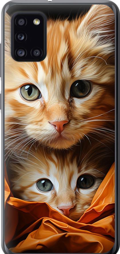 Чехол на Samsung Galaxy A31 A315F Котики 2 (5664u-1908-42517)