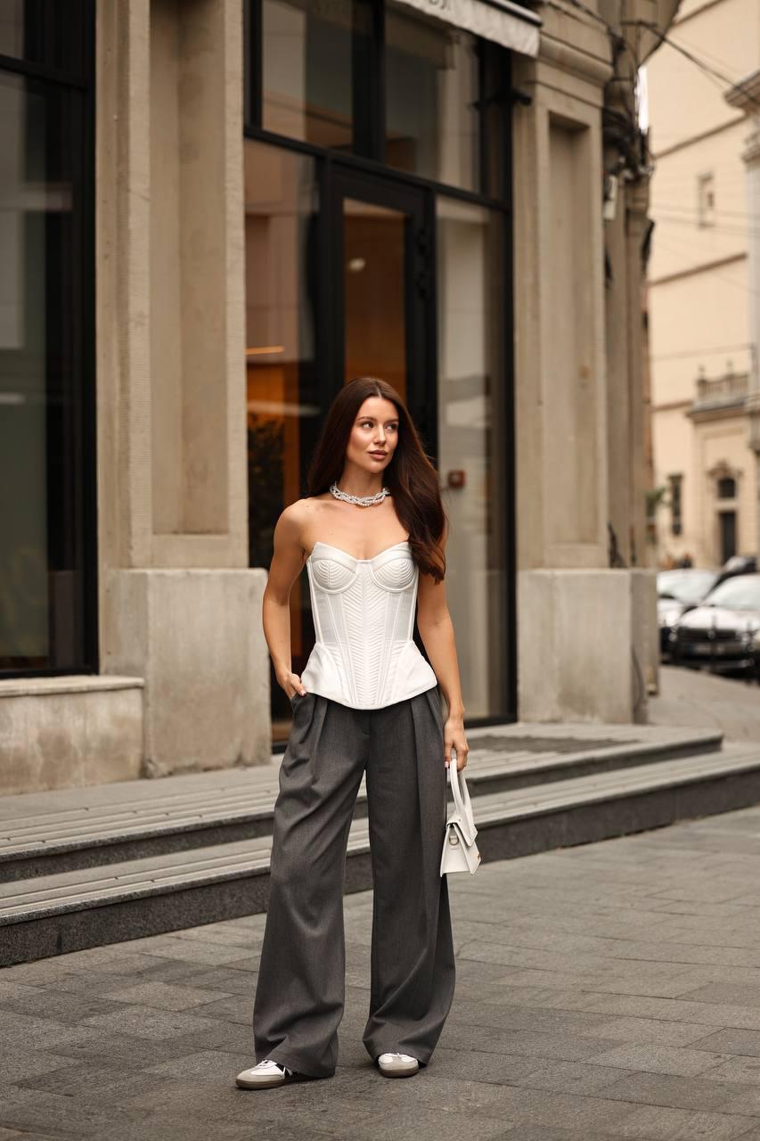 Корсет Lilu Madonna атласный 80B M Белый (002/1) - фото 3 Корсет Lilu Madonna атласный 80B M Белый (002/1) - фото 3