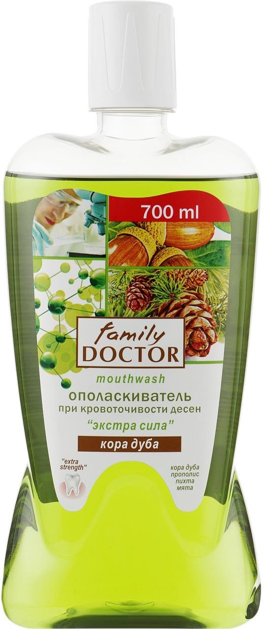 Ополіскувач для ротової порожнини Family Doctor Кора Дуба 700 мл (4823080001592) - фото 1