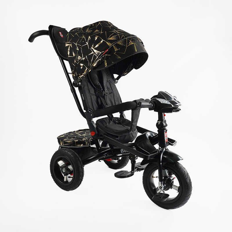 Велосипед 3-х колесный детский Best Trike надувные колеса/фара музыкальная/с USB/пульт Black (164863) - фото 3 Велосипед 3-х колесный детский Best Trike надувные колеса/фара музыкальная/с USB/пульт Black (164863) - фото 3