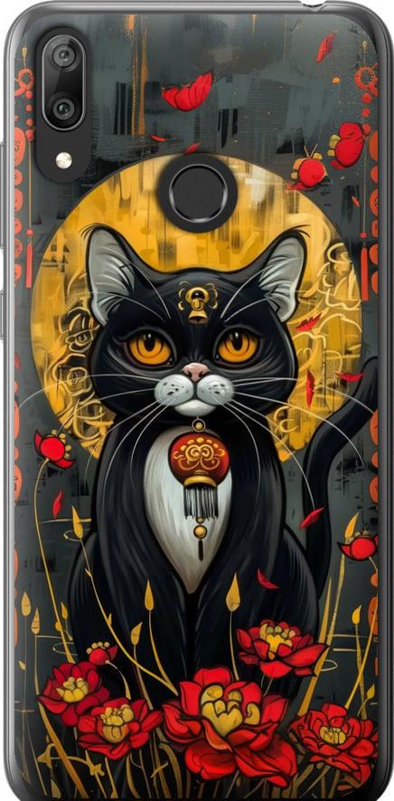 Чехол на Huawei Y7 2019 China Cat (6134u-1638-42517) Чехол на Huawei Y7 2019 China Cat (6134u-1638-42517)