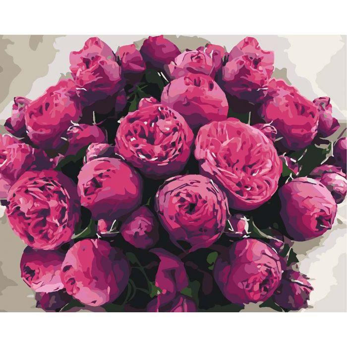 Картина за номерами Ідейка Шикарний букет 40x50 см (KHO2925)