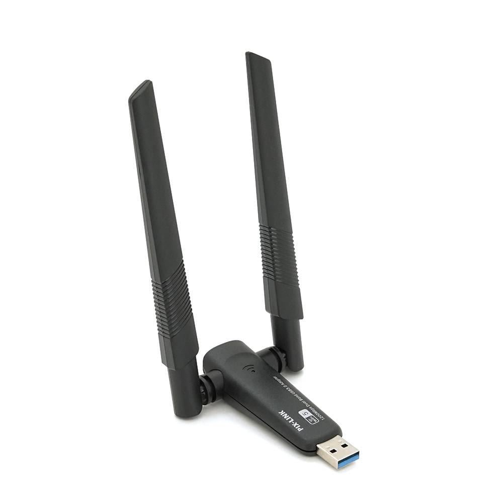 Адаптер бездротовий мережевий Wi-Fi-USB LV-UAC21 AC600 з подвійною антеною 802.11 a/с 600MB Box Адаптер бездротовий мережевий Wi-Fi-USB LV-UAC21 AC600 з подвійною антеною 802.11 a/с 600MB Box