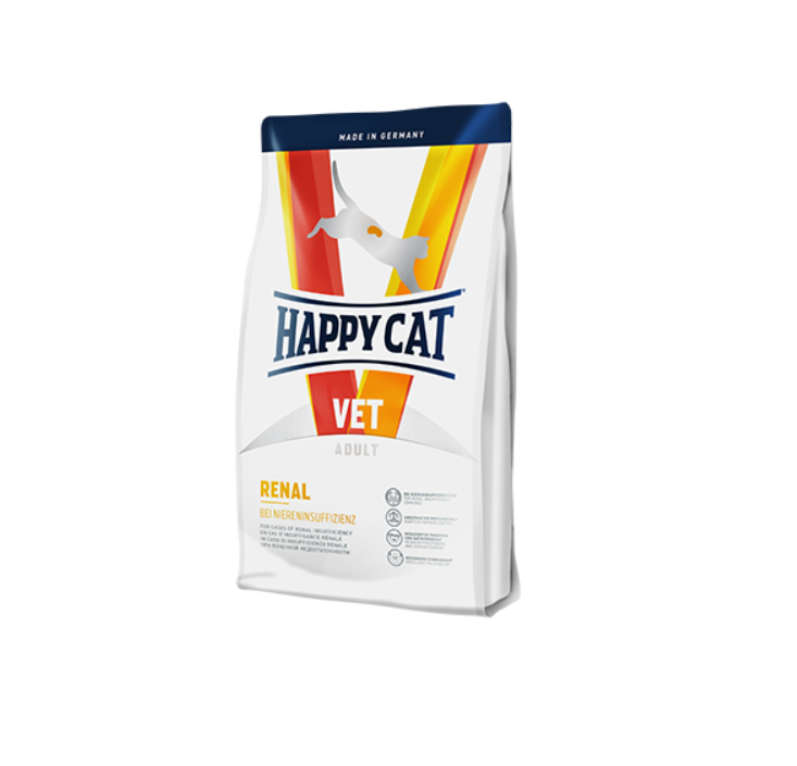 Корм сухой диетический Happy Cat VET Diet Renal для кошек с болезнями почек 4 кг (70693)