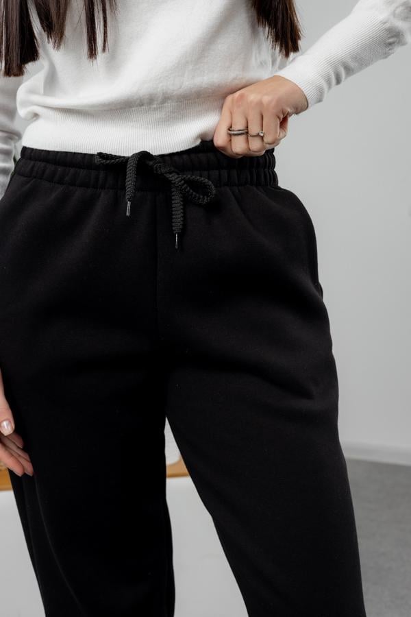 Штани жіночі зимові AKSAN байкові L Чорний (25.2802_black_46(L)) - фото 3 Штани жіночі зимові AKSAN байкові L Чорний (25.2802_black_46(L)) - фото 3