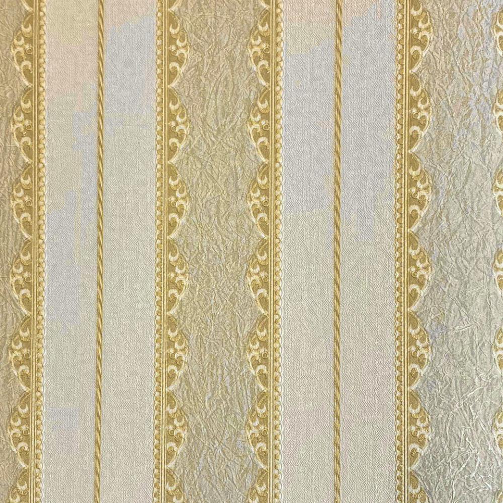 Обои виниловые на флизелиновой основе Yuanlong Graziella 29074 Золотой (29074)