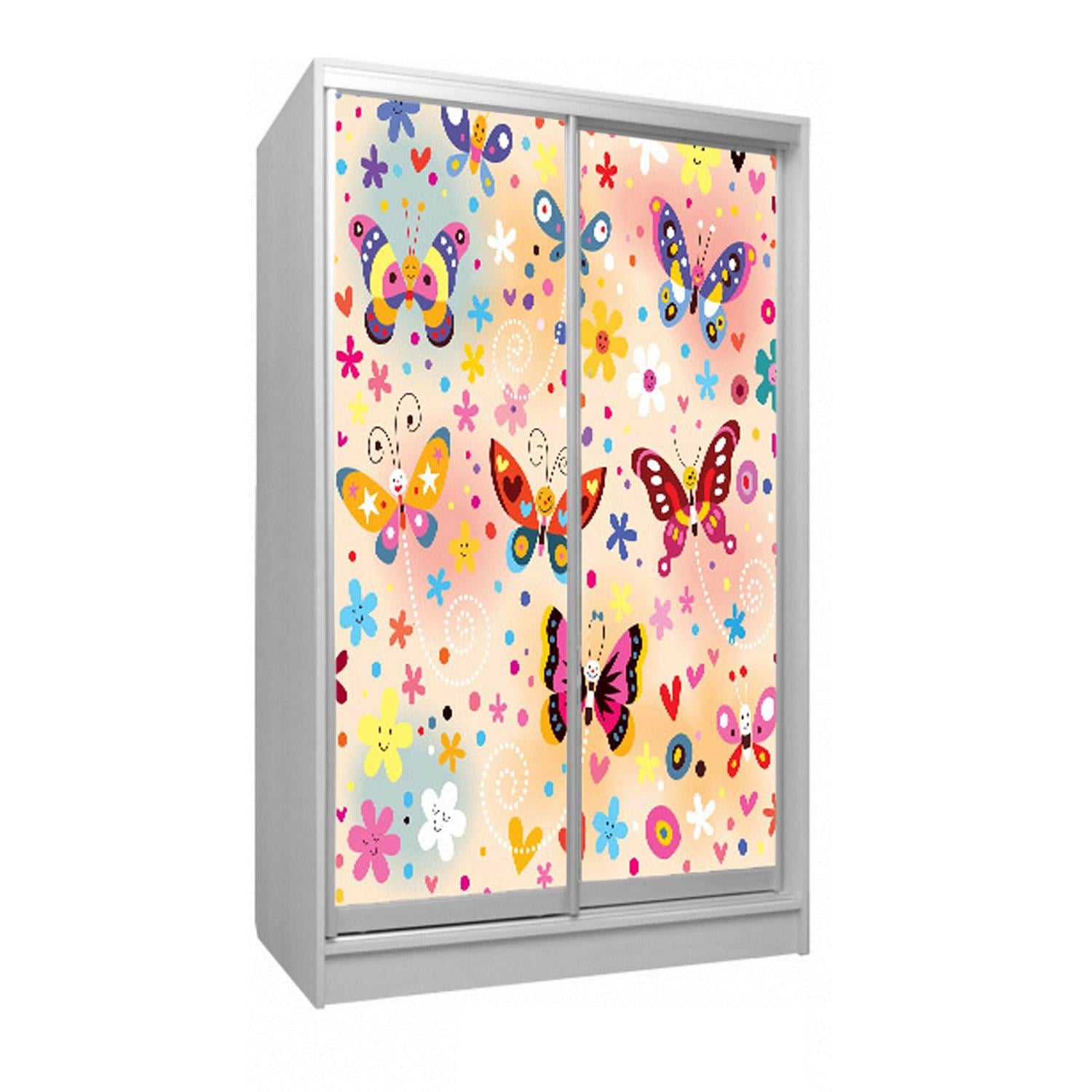 Шкаф-купе двухдверный Viorina-Deko фасад фотопечать 6 100х60х180 см