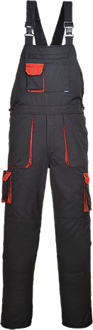 Полукомбинезон XXL Черный/Красный