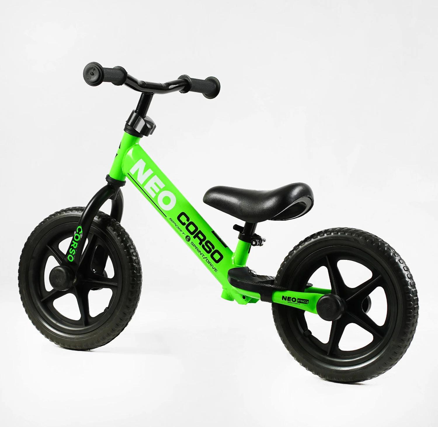 Беговел Corso Neo стальная рама/EVA колеса 12" (EN-36900) - фото 3