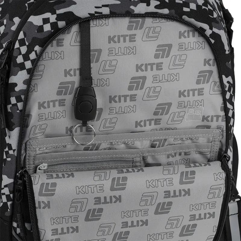 Школьный рюкзак KITE Education teens K25-727M-1 с анатомической спинкой (995338) - фото 7 Школьный рюкзак KITE Education teens K25-727M-1 с анатомической спинкой (995338) - фото 7