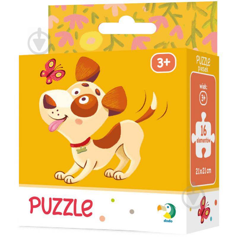 Пазлы Весёлый щеночек 16 эл Додо (300111)