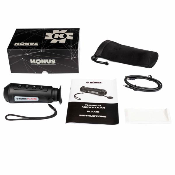 Монокуляр тепловизионный Konus Flame 160x120 мм (BC-7547) - фото 3